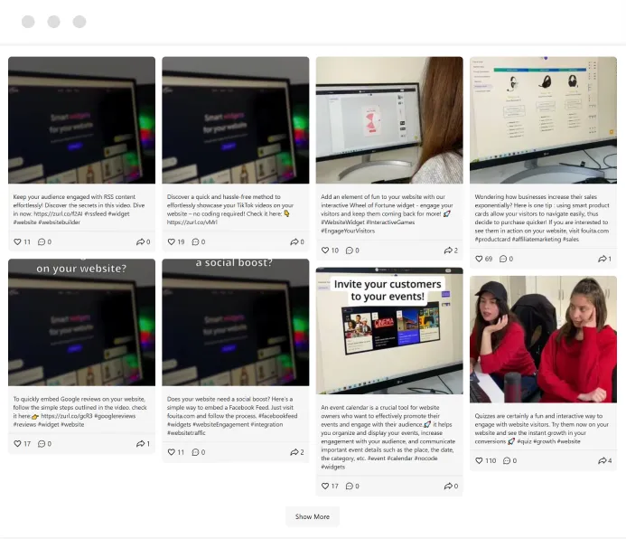 Masonry TikTok Feed 