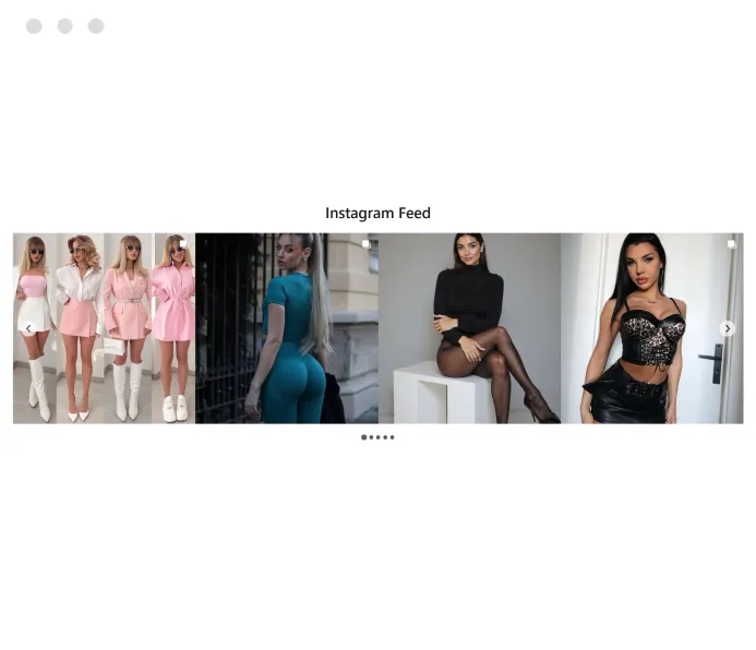Instagram Hashtag Carousel